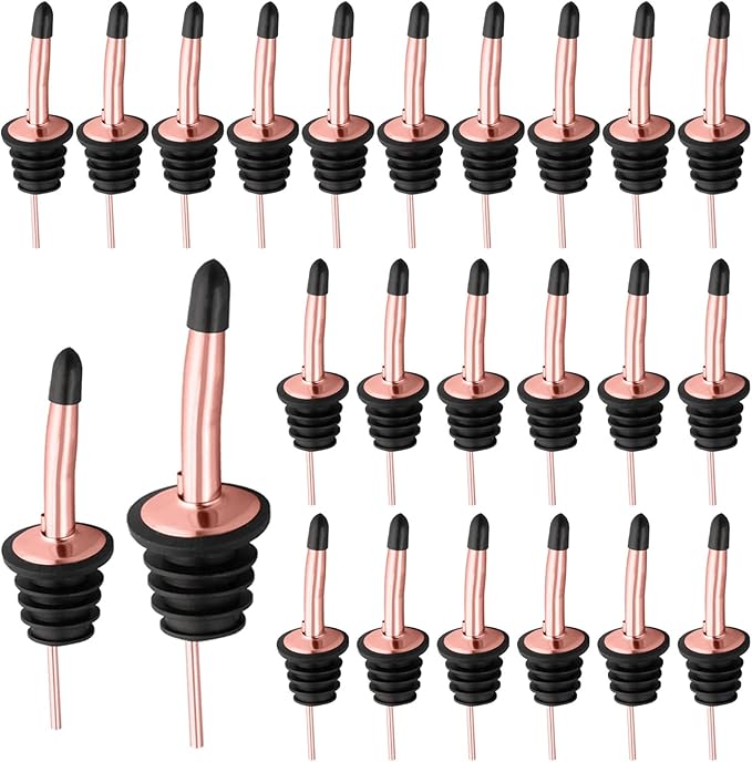 Pafusen 24 Pack Liquor Bottle Pourers, Liquor Pour Spout - Image 2