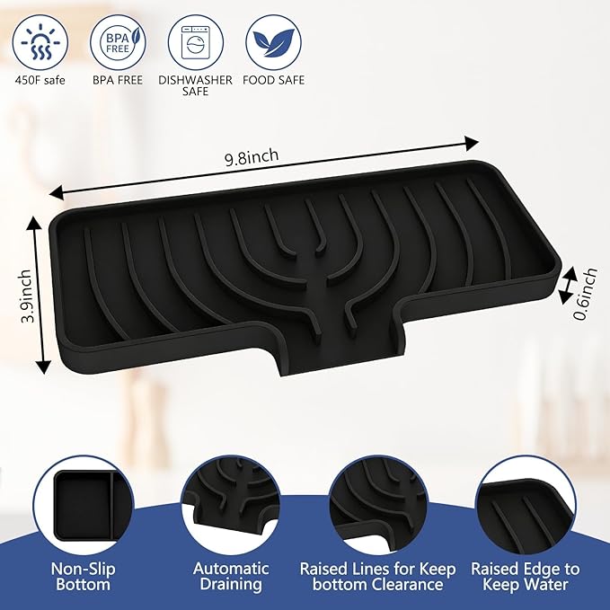 Silicone Sponge Holder for Kitchen Sink - Image 2
