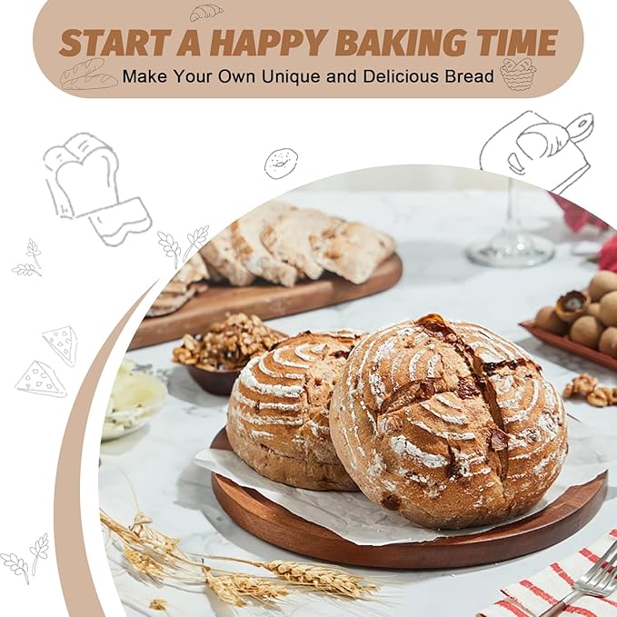 Sourdough Proofing Basket Gift Set, Sourdough Baskets - Image 8