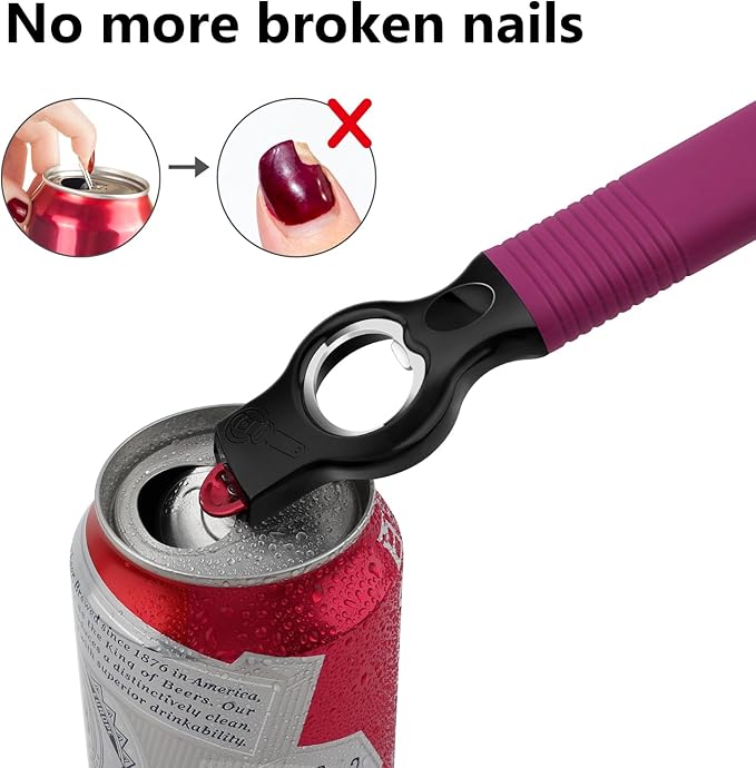 2-Pack Magnetic Beer Bottle Opener & Soda Can Opener, 2-in-1 Bottle Opener and - Image 5