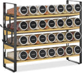 EsLuker.ly Spice Seasoning Rack Organizer Kitchen Countertop, 4 Tier Bamboo by EsLukerly