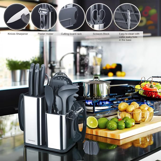 RAXCO Kitchen Set, 7-Piece Cooking Utensils, 5-Piece Kitchen Gadgets, 6-Piece - Image 7