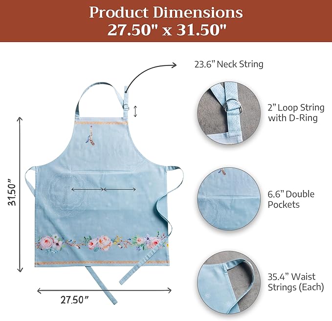 Maison d' Hermine 100% Cotton Apron - Image 7