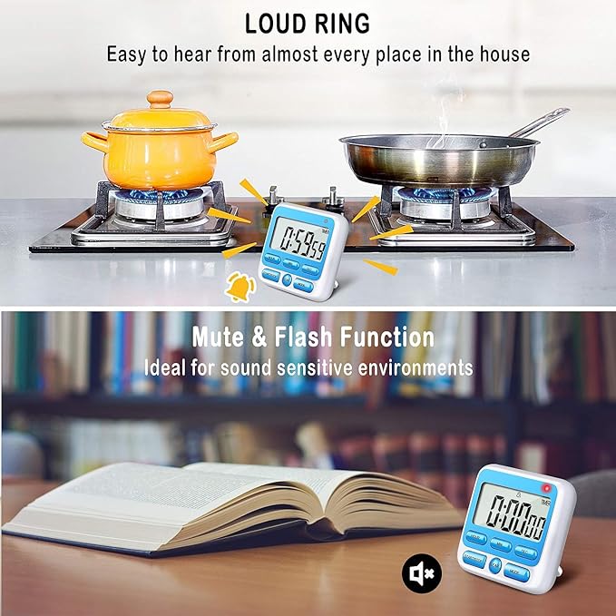 KTKUDY Digital Kitchen Timer - Image 3