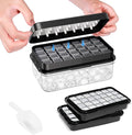 Ice Cube Tray with Lid and Bin, PHINOX 56 pcs Ice Trays by PHINOX