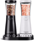 Electric Salt and Pepper Grinder Set by Tomeem