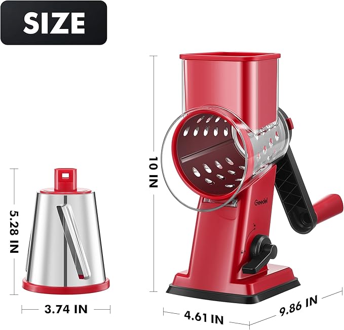 Geedel Rotary Cheese Grater - Image 9