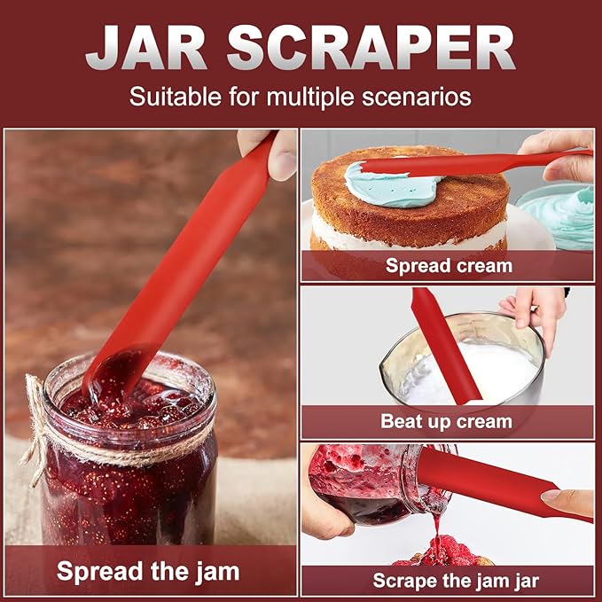 Walfos Silicone Jar Spatula - Image 2