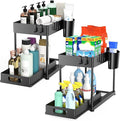 2 Pack Under Sink Organizer by FJFEOIYE