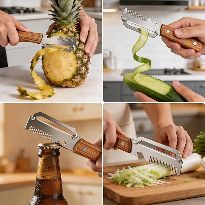 Multifunctional Vegetable Peeler, 3 in 1 Potato Peeler - Image 5
