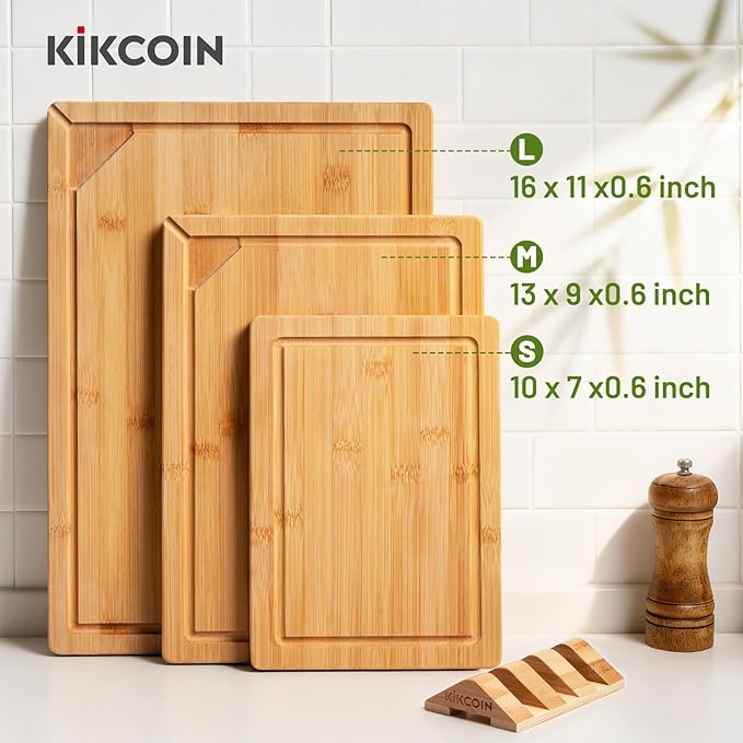 Kikcoin Over Sink Bamboo Cutting Boards - Image 3