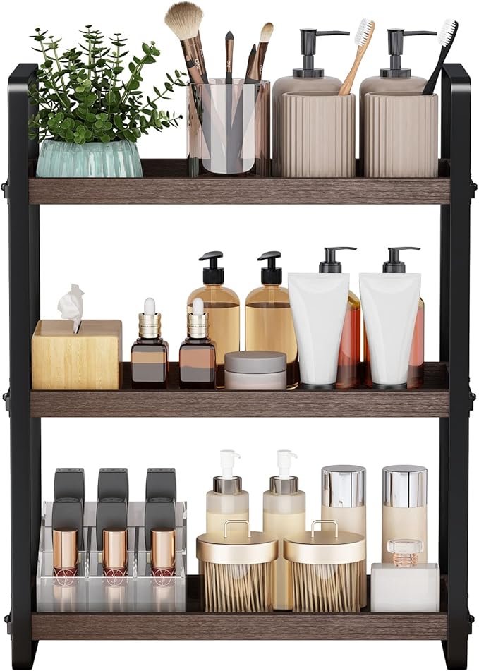 HNRLOY Bathroom Counter Organizer, Bathroom Countertop Organizer, Counter Shelf by Unknown