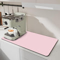 Dish Drying Mat for Kitchen, Coffee Station Pad Mats by BLESWIN