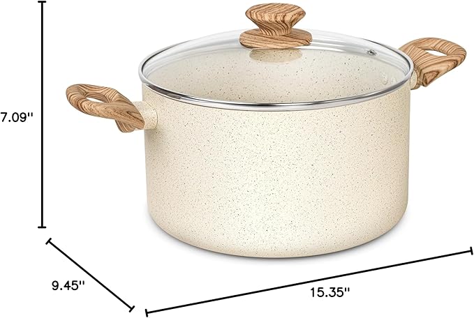 MICHELANGELO 6 Quart Stock Pot - Image 8