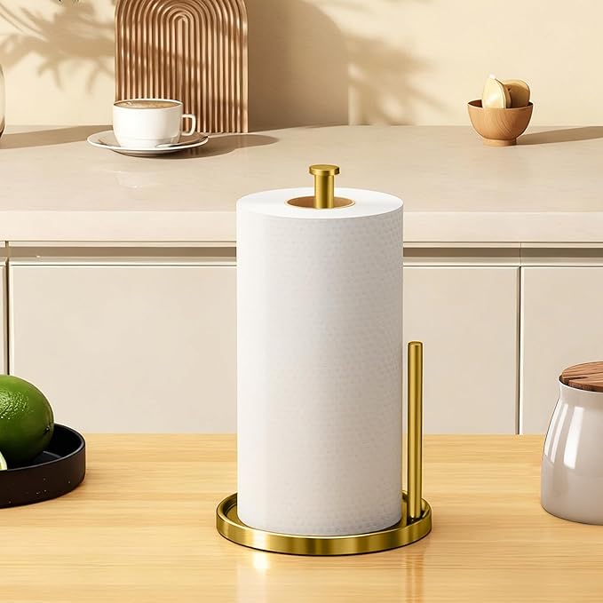 Paper Towel Holder Countertop, Standing Paper Roll Holder - Image 7