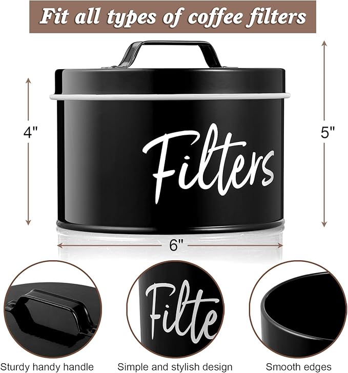 DRASTAR Coffee Filter Holder, Storage Basket Container - Image 3