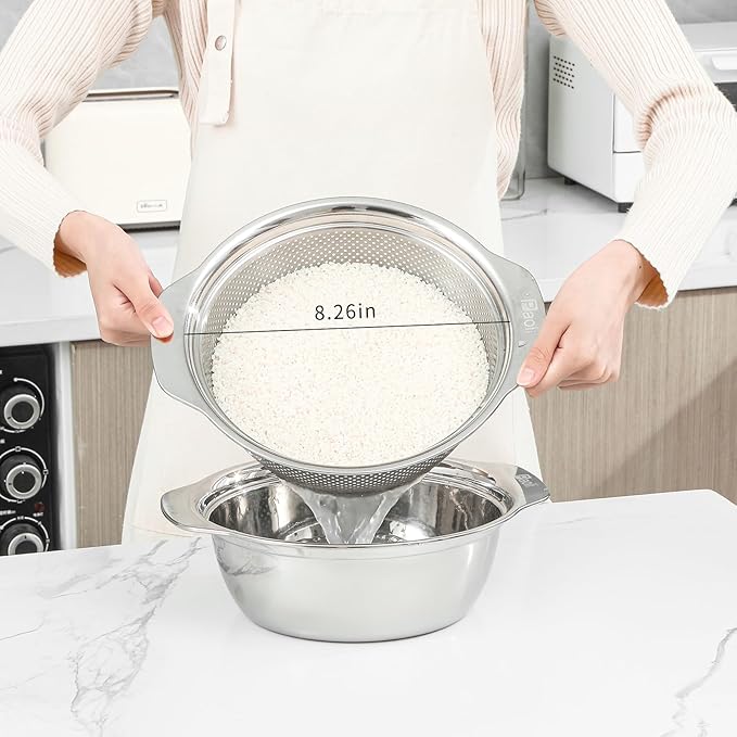304 Stainless Steel Microporous Colander - Image 2