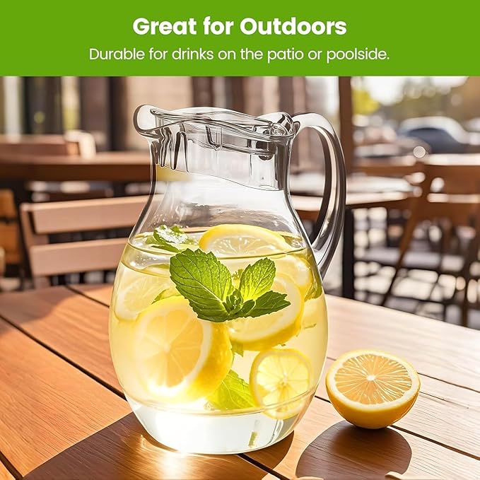 Small Clear Plastic Pitcher - Image 7