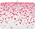 Valentine's Day Dish Drying Mat by Kawani
