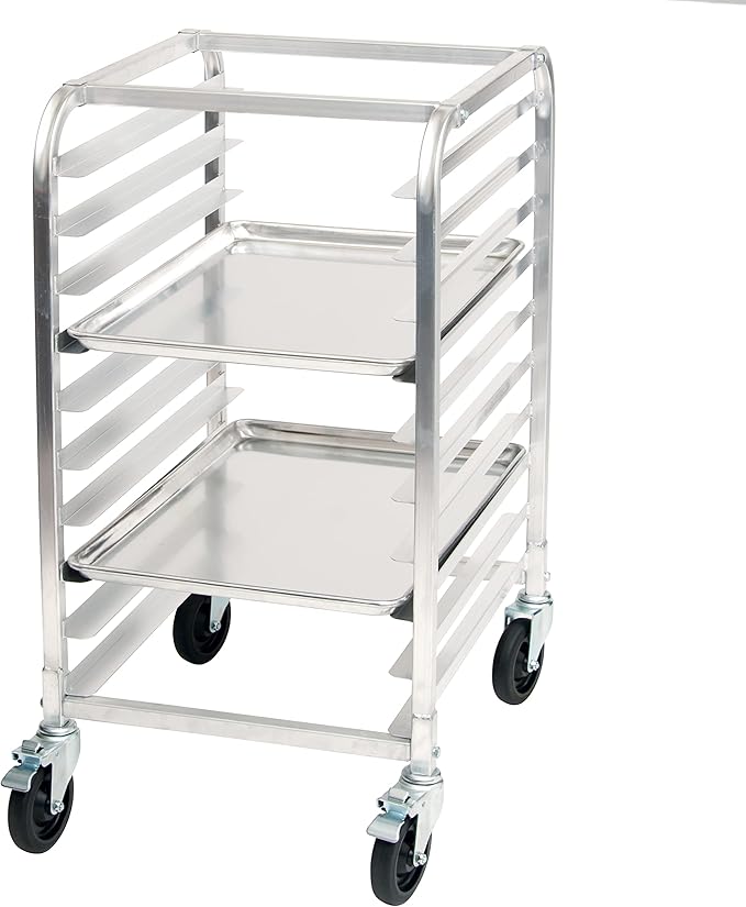 Winco 10-Tier Aluminum Sheet Pan Rack - Image 2