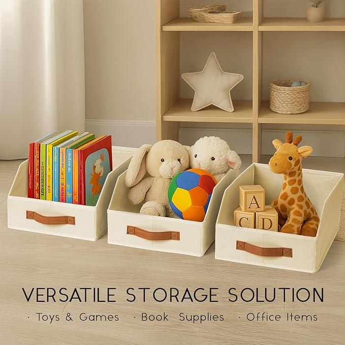 Homsorout Fabric Storage Bins for Organizing - Image 9