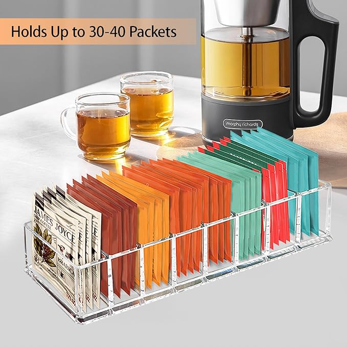 Tasybox Tea Bag Organizer, Tea Packet Storage - Image 4
