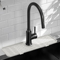 Silicone Faucet Mat for Kitchen Sink – Gen 2 Splash Guard by Meiliweser