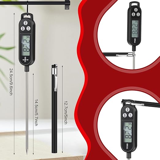 Copkim 6 Pcs Meat Thermometer Food Thermometer - Image 2