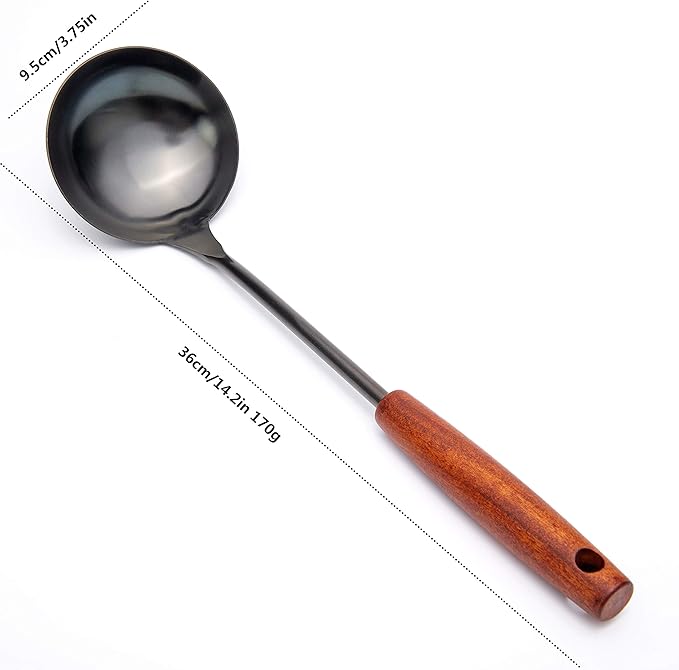Stainless Steel Wok Utensil - Image 2