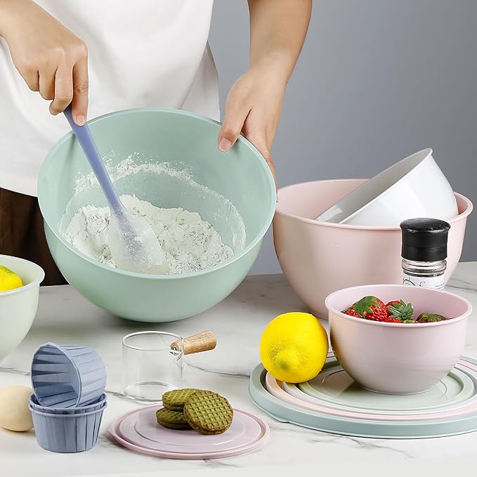 Greentainer Plastic Mixing Bowls - Image 4