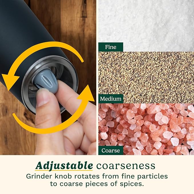Cuisinart CSS-2424 Gravity Salt and Pepper Spice Mill - Image 4