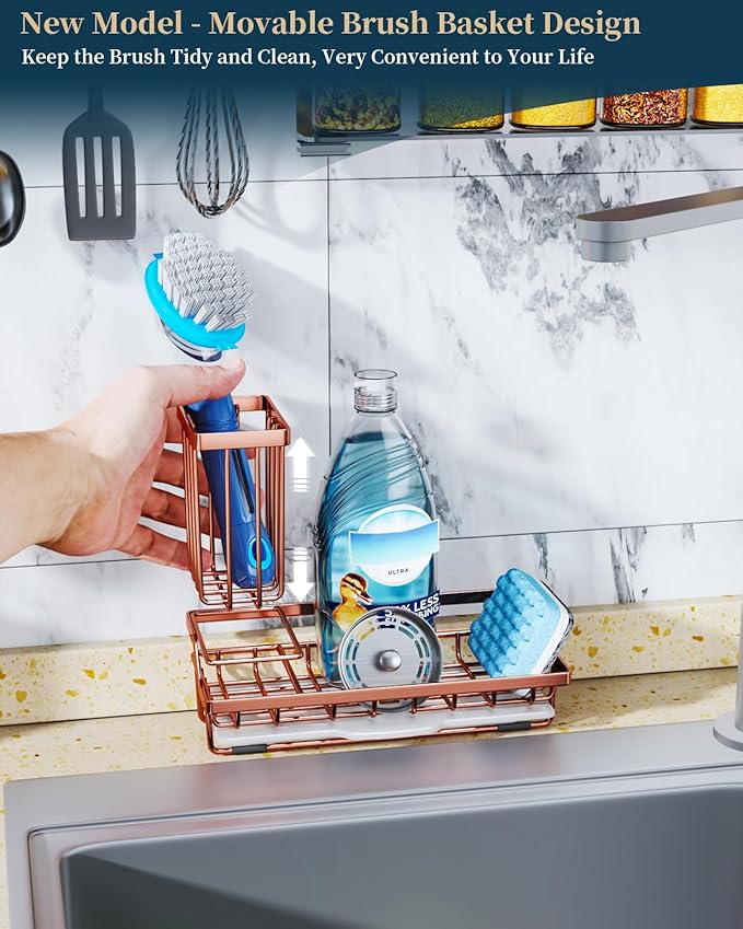 Consumest Sponge Holder for Kitchen Sink - Image 2