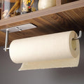 ZUNTO Paper Towel Holder Under Cabinet, Adhesive and Screwed Paper Towel Rack by ZUNTO