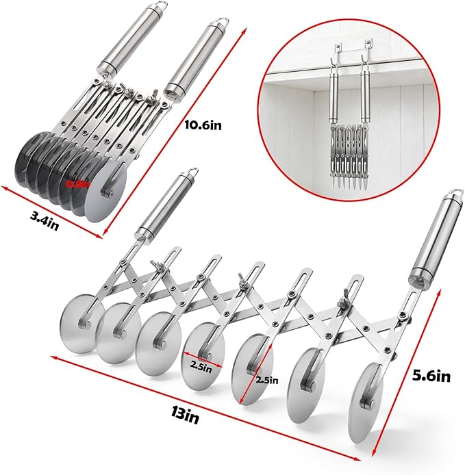 Juome 7 Wheel Pastry Cutter - Image 3