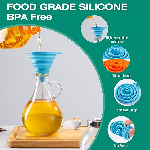 KALAVE Kitchen Funnel Set 6 Pack - Image 4
