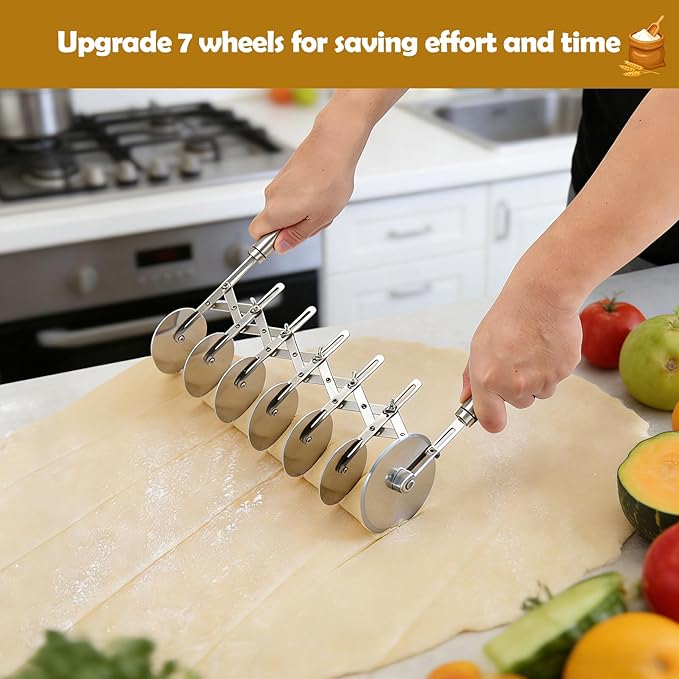 Juome 7 Wheel Pastry Cutter - Image 2