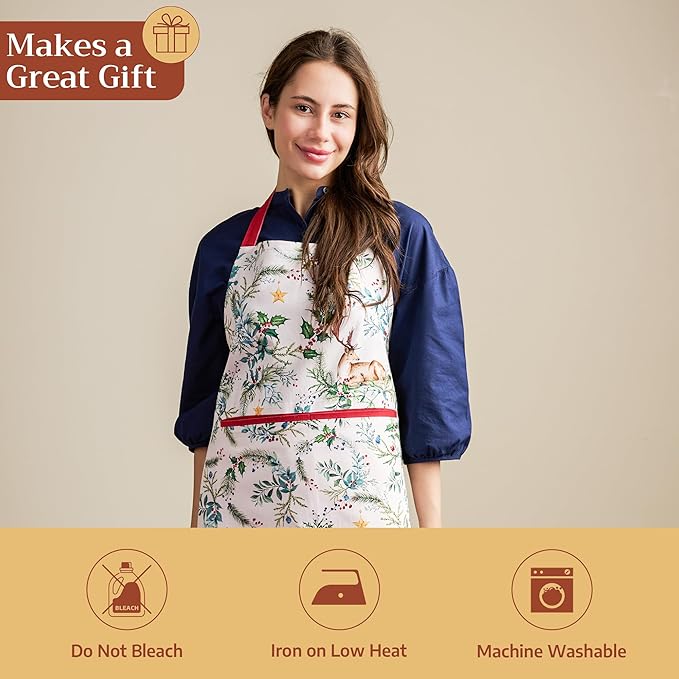 Maison d' Hermine 100% Cotton Apron - Image 5