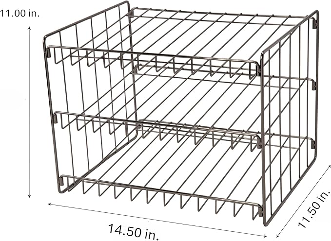 Kitchen Details 3 Tier Can Organizer | Canned Food Storage Rack | Kitchen - Image 2