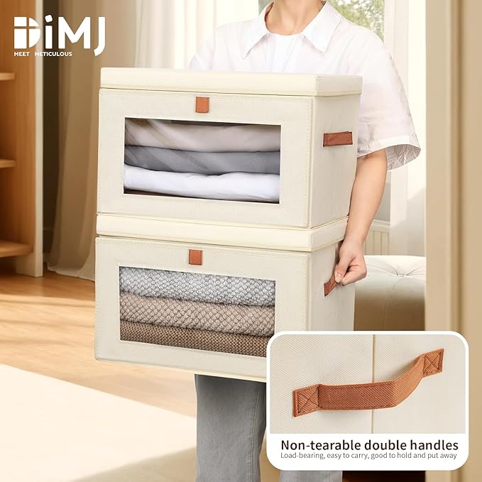 DIMJ Storage Bins with Lids - Image 6
