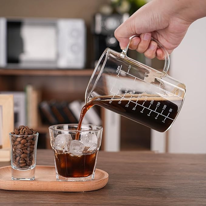 BCnmviku 500ML 2 CUP Glass Measuring Cup - Image 4