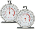 Taylor 5932 Large Dial Oven Thermometer 2 Pack, 3.25 Inch Stainless Steel by Taylor