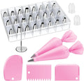 Kootek 32-Piece Piping Bags and Tips Set by Kootek