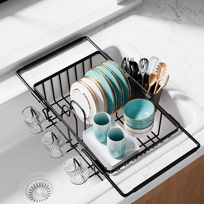 Sakugi Dish Drying Rack in Sink by Sakugi