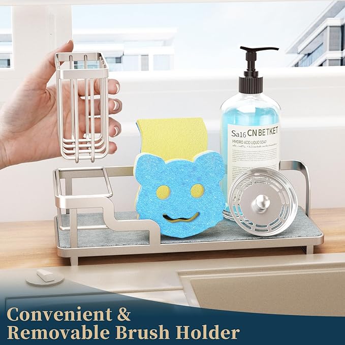 Consumest Sponge Holder for Kitchen Sink - Image 3