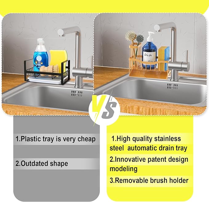 Fssvcd Maifan Sink Caddy Sponge Holder - Image 4
