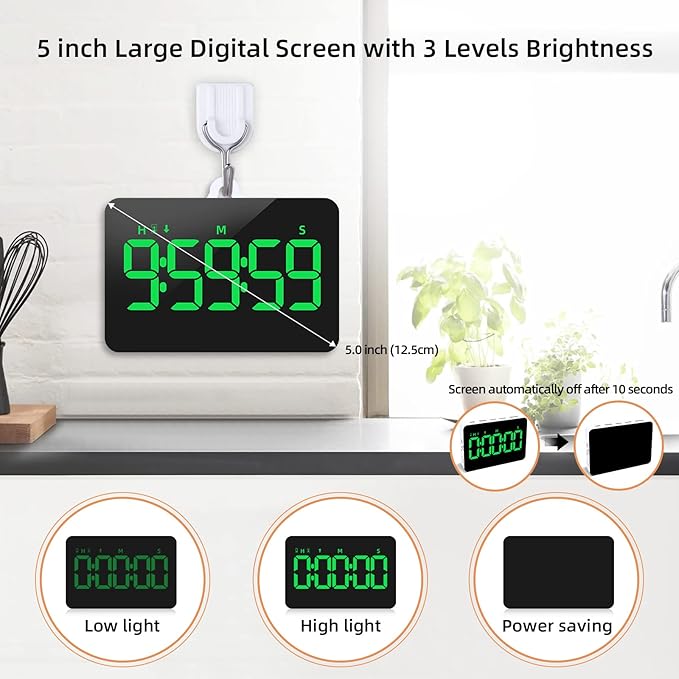 Rechargeable Digital Kitchen Timer - Image 3
