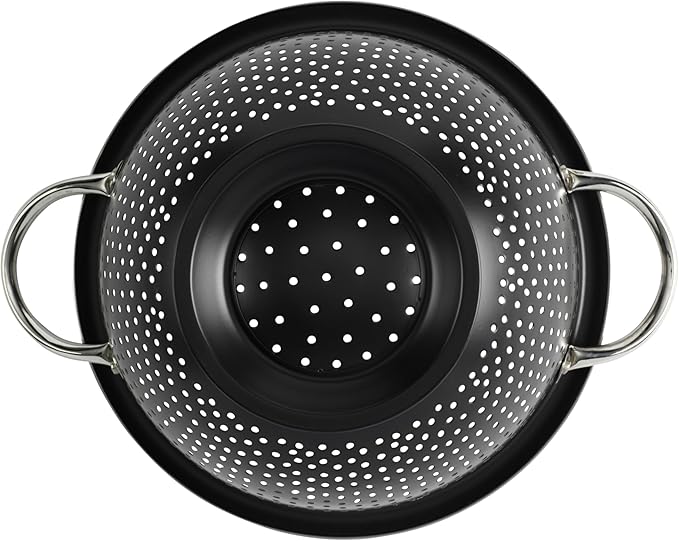 GoodCook Gourmet Colander, 5qt capacity, Stainless Steel - Image 3