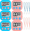 ZILLEEN Classroom Timer for Kids Teachers 6 Pack Digital Timers by ZILLEEN