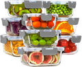 HOMBERKING Glass Food Storage Containers by HOMBERKING