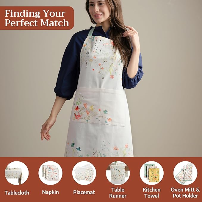 Maison d' Hermine 100% Cotton Apron - Image 4